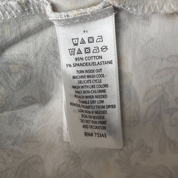 Tommy Bahama Dress Girls Size 24 Months White Purple Butterfiles Nature Boho - Picture 6 of 6